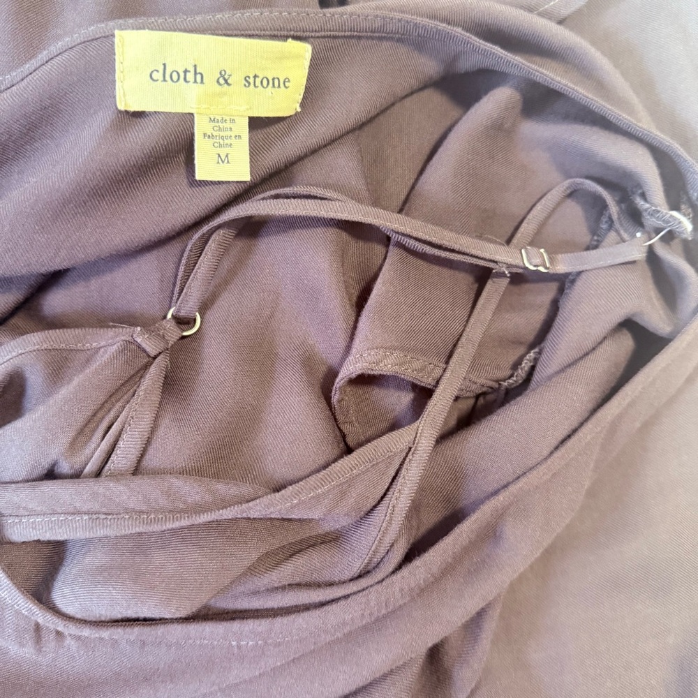 Anthropologie T-Shirt Tunic Dress by Cloth‎ & Stone Size M - Picture 9 of 9